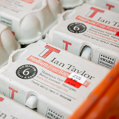 Ian Taylor free range eggs