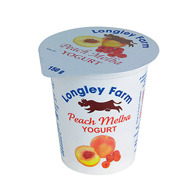 Peach Melba Yoghurt